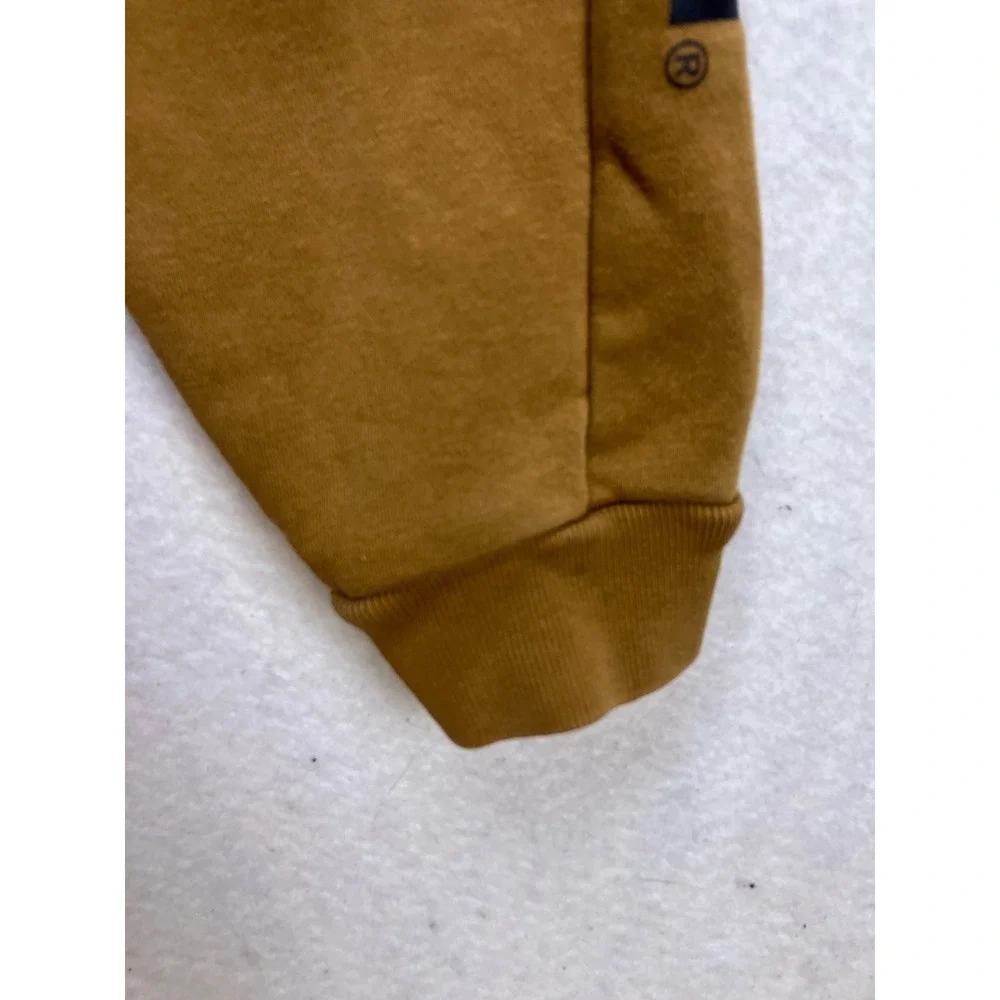 Carhartt‎ Sweatpants Kids 6 Brown Excellent Logo Graphic Fleece Joggers BN8430-B